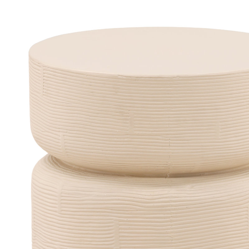 Ysabel Concrete Outdoor Side Table