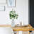 Table Ceramic Matte White Flower Vase