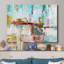 Color Block Splash - Impression sur toile tendue-346706003