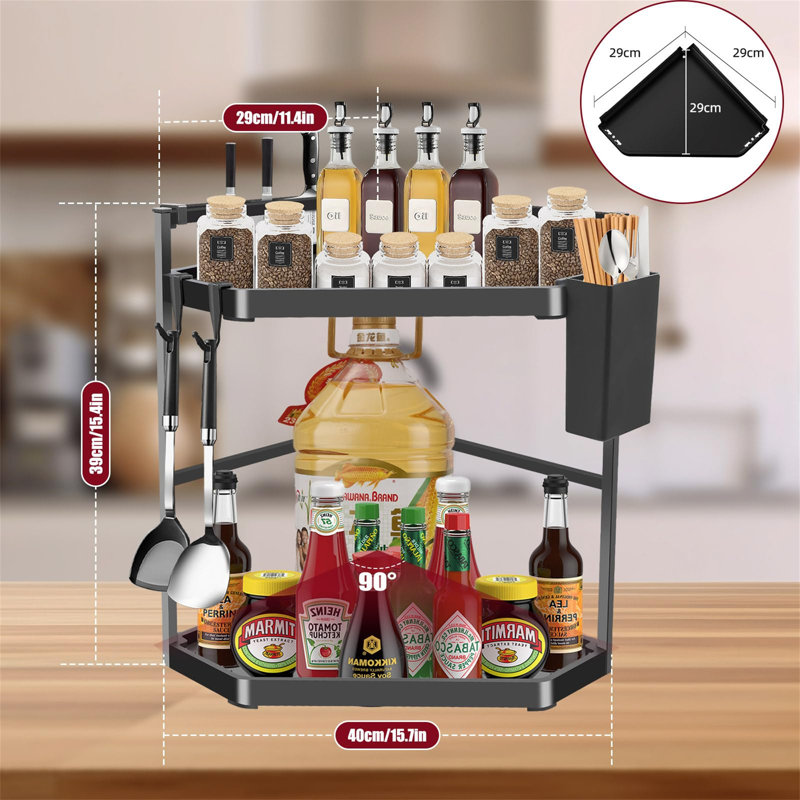 Rollyn Freestanding Spice Rack