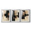 ABSTRACT Series CECLXI - Impression sur mesure encadrée de qualité supérieure - 3 pièces-1265852952-1265852953