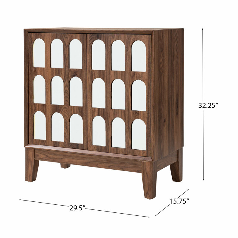 Amarilys 29.38" Nightstand, Walnut