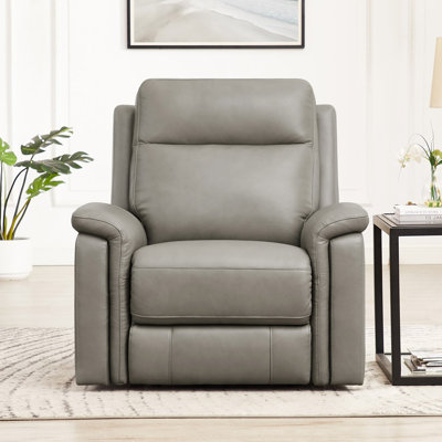 Cyprus Upholstered Power Recliner with Ottoman
