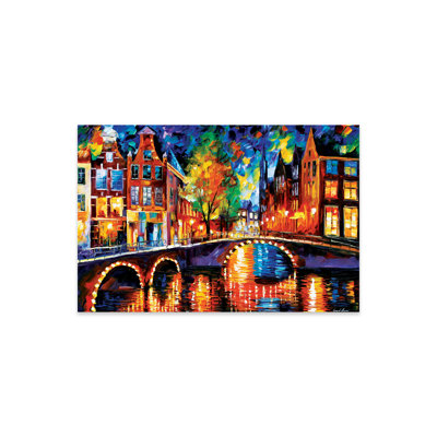 " The Bridges Of Amsterdam " by Leonid Afremov