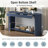 U_Style 59.8'' Modern Oak Veneer Console Table With 3 Drawers,Farmhouse Entryway Table With Shelf,Wood Sofa Table With Semi-Circular Design, Suitable For Living Room,Hallway,Entryway, Foyer, Corridor-790859304