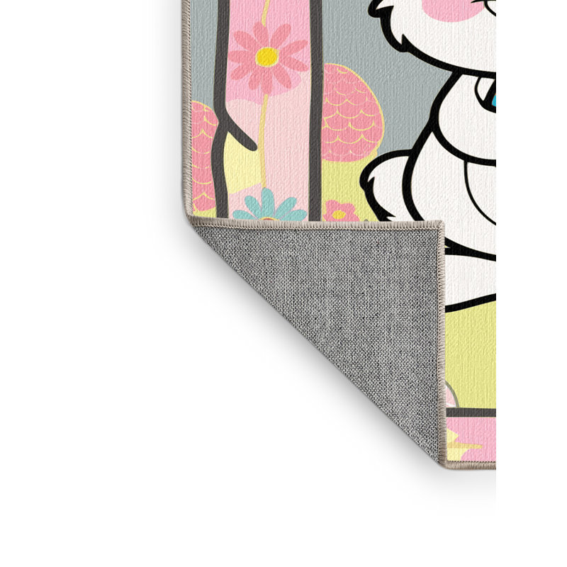 Le tapis des Fêtes de Pâques Printemps Aisle®, Rectangulaire 8 pi x 12 pi