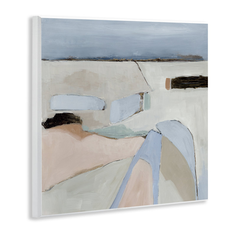 Art mural paysage organique neutre par Jacob Q