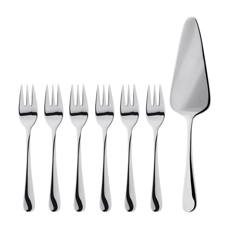 Judge, Windsor - Set of 6 Stainless Steel Cake Forks