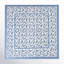 Granada Cornflower Blue Handmade Floral Tablecloth-121010368-76737131