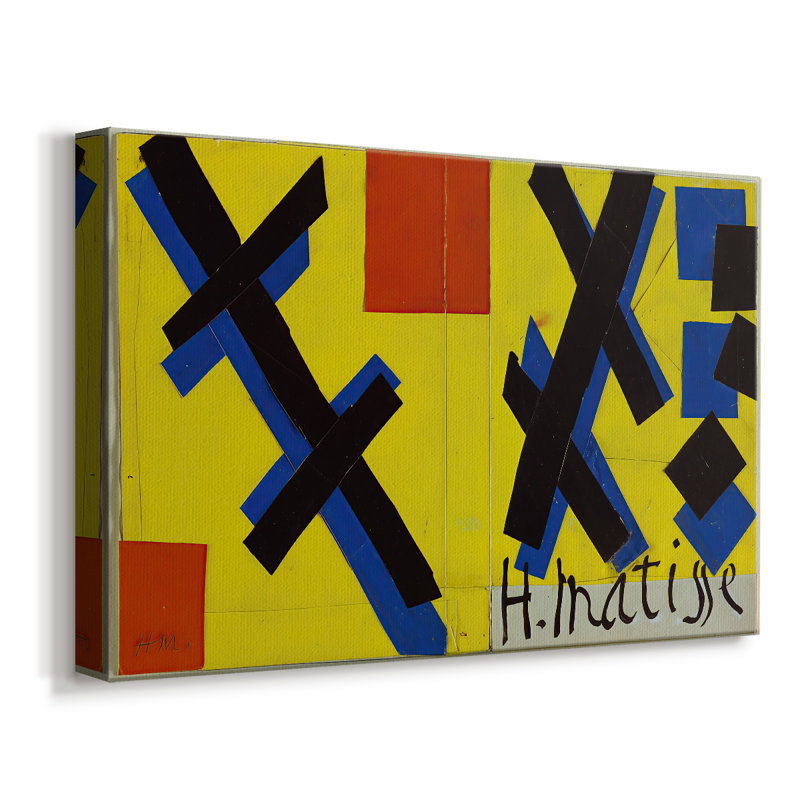 The Bees (Les Abeilles)-Henri Matisse-Gallery Wrapped Canvas-1948, 12 x 18