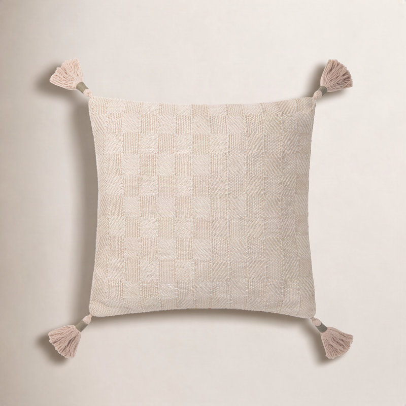 Ridder Tassels Throw Pillow, No Fill
