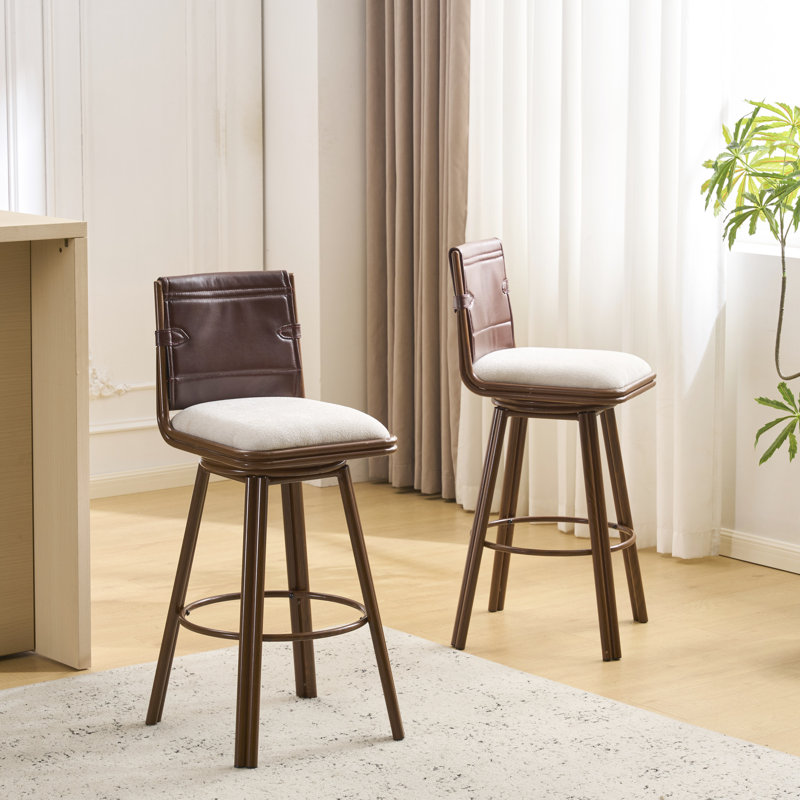 Tabouret de bar pivotant Sibyl