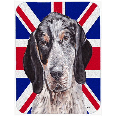 Union Jack Wood Glass Cutting Board