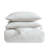 Vera Wang Bark Texture White Cotton Comforter Set-110428697