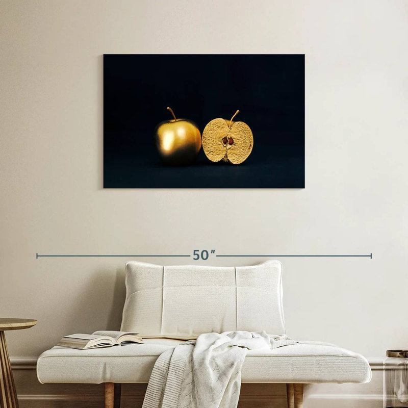 Yarlin Split Golden Apple, 24" H x 36" W