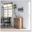 Buffet avec comptoir en bois massif, armoire de rangement de cuisine moderne, armoire à café-1854926087
