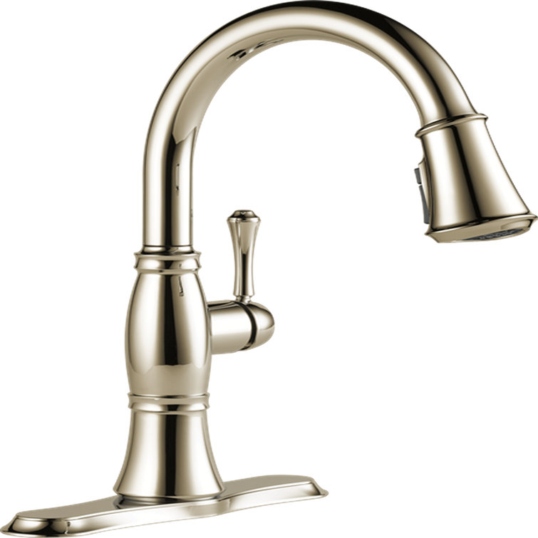 Cassidy™ Pull Down Sprayer Kitchen Sink Faucet, Single Handle Kitchen Faucet