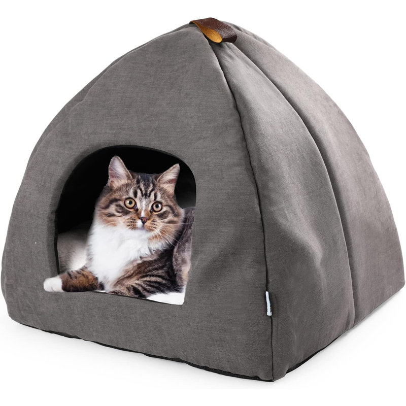 Lit pour chat Cat, lit pour animal de compagnie portable, lit pour chien avec coussin amovible et lavable