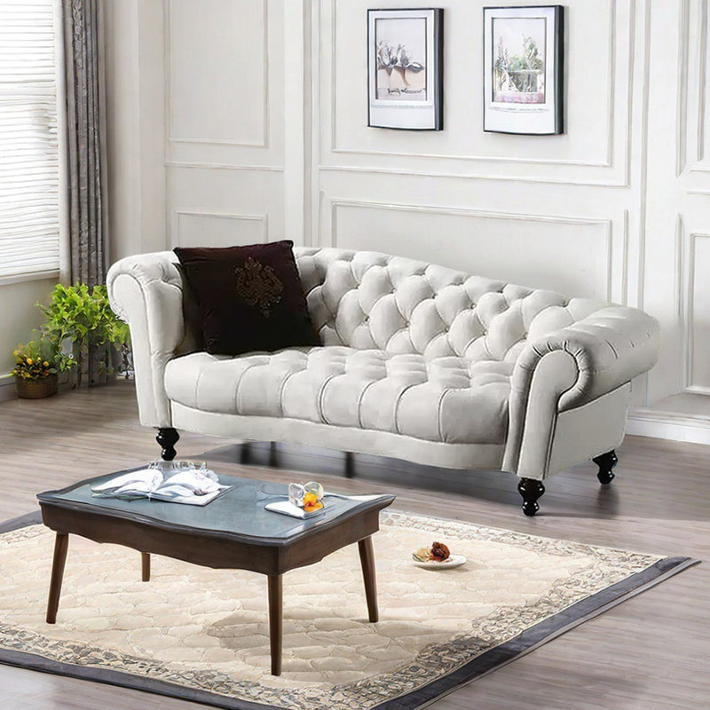 Chaise longue d'intérieur Premium Premium, similicuir, Accoudoir à gauche (vu de face)