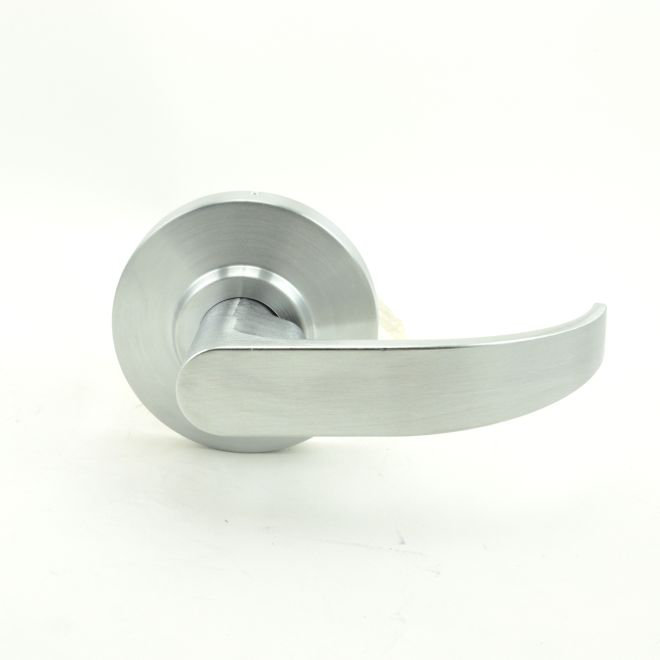 Single Dummy Door Lever, Satin Chrome
