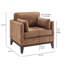 Chaise moderne avec accoudoirs-285075593