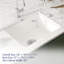 Eridanus 18.5mm W Single Bowl Fireclay Dual Mount Kitchen Sink