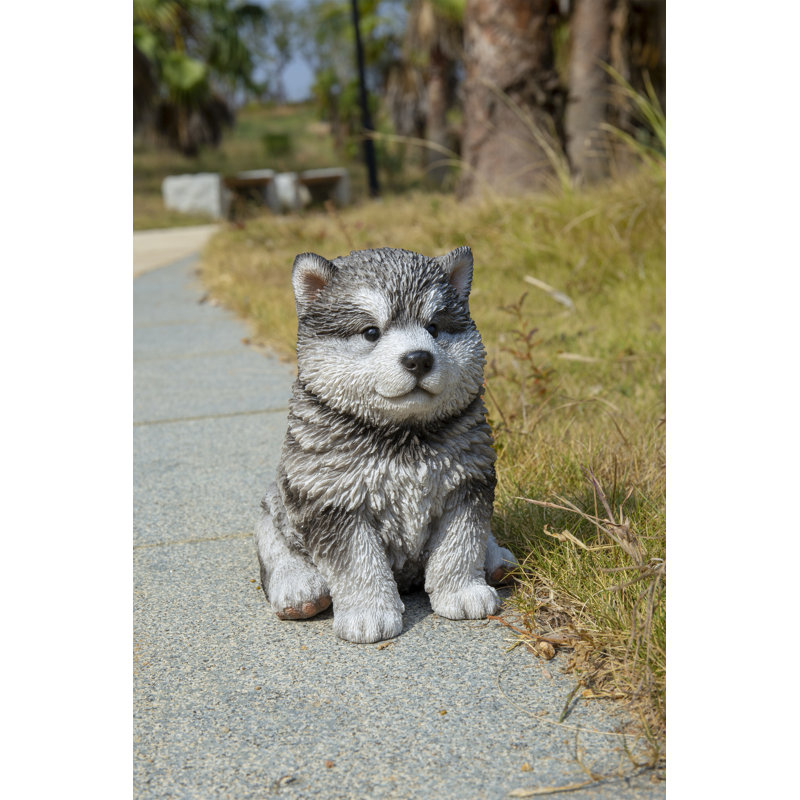 STATUE CHIOT MALAMUTE