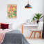 «Peachy Flower Arrangement», estampe numérique, design par Hannah Moren-112645096-112645093