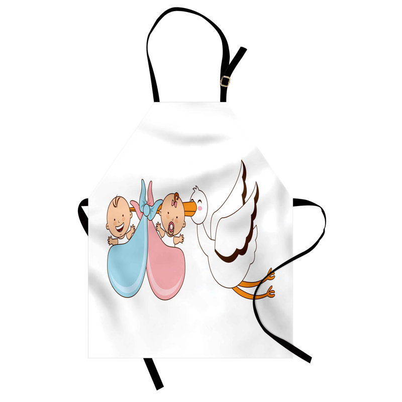 No Pattern Bib Apron