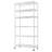 Heavy Duty Storage Adjustable Metal Shelves Wire Shelving Unit With Wheels 1200LBS NSF-2046535219-2046535217