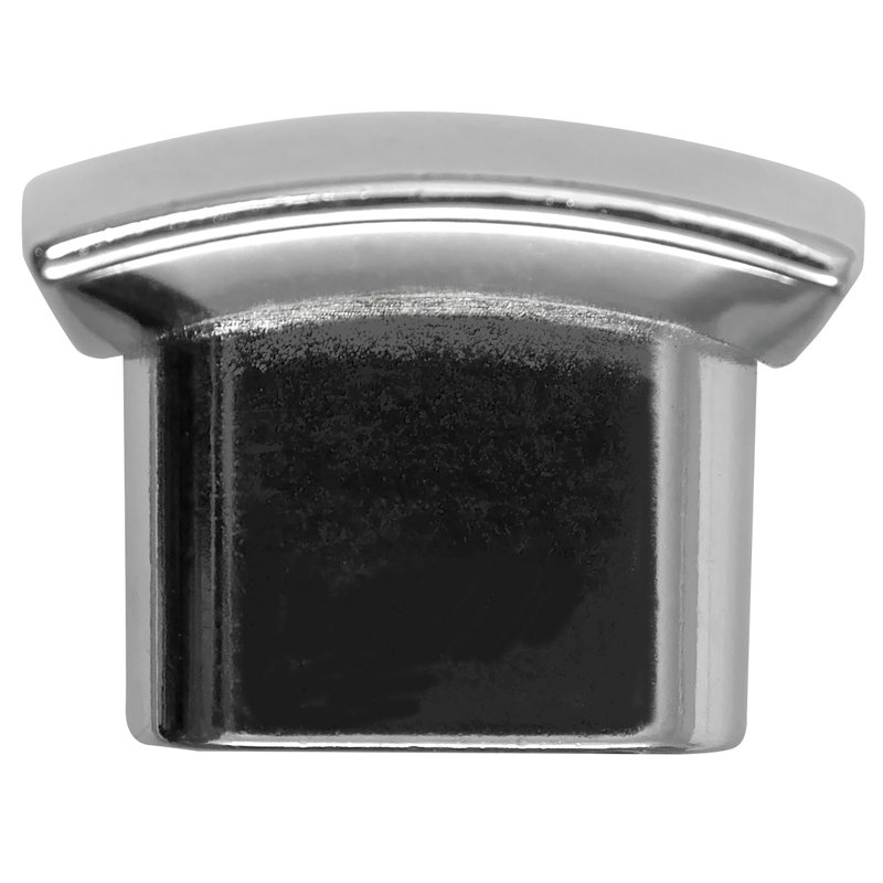 Savanna Square Knob, Polished Chrome
