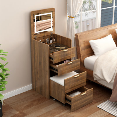 Meuble-lavabo avec rangement en 1, MDF compact Modern Home