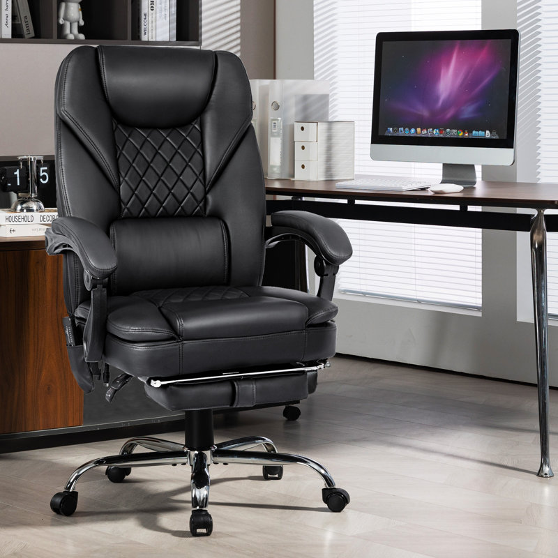 Modie Cotton Executive Chair, Black