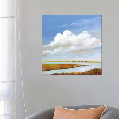 To The Lake I by Hans Paus - Wrapped Canvas Panoramic Painting