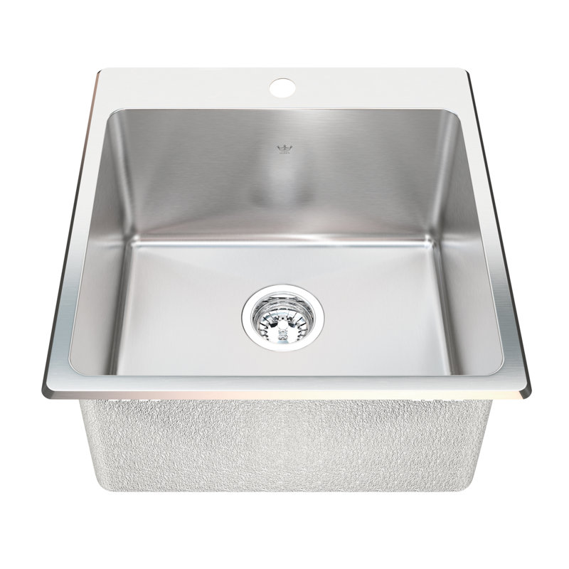 Évier à lessive encastrable L 20,13 po x l 20,56 po, 1