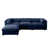 Chenille bleue est en rupture de stock