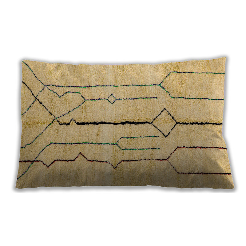 Coussin abstrait lombaire Abstract 2905, Synthétique