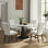 Ensemble de salle à manger 5 pièces Roundhill Furniture Cavira