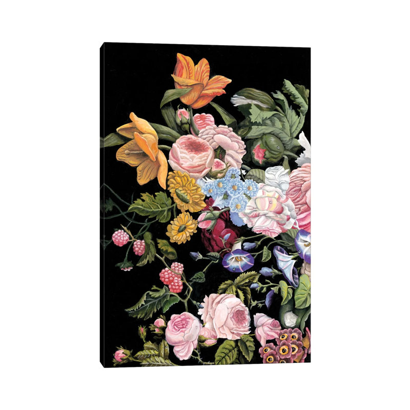 Baroque Diptych I by Naomi McCavitt - Wrapped Canvas Painting, 20.32 cm H x 30.48 cm W