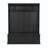 3-In-1 Hall Tree 59" Wide With 5 Hooks And Bench And Drawers, Muti-Functional Entryway Coat Rack, Modern Tall Storage Bench With Handles-1677090122