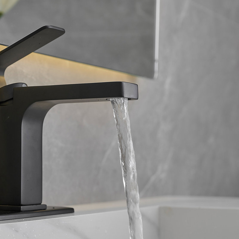 Single Hole Single-Handle Bathroom Faucet