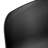 Black Leather Look White Metal Juvenile Office Chair, Adjustable Height, Swivel, Ergonomic, Computer Desk Work, Contemporary Modern-1233815476