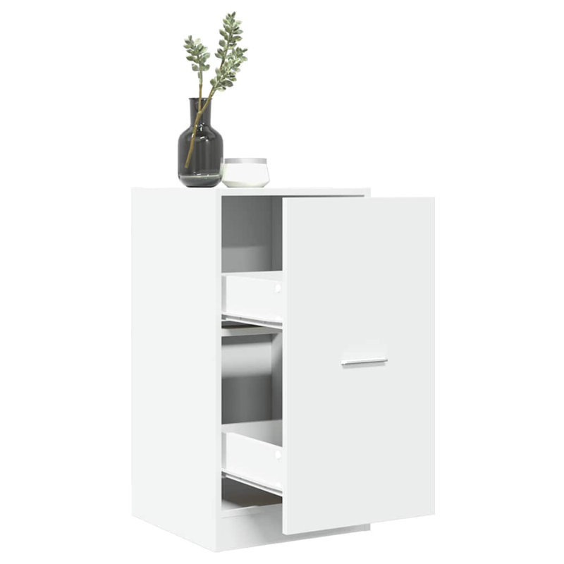 Ruca End Table, White