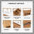 Modern  24 ″& 30 ″ Wall-Mounted Single-Basin Vanity Sets, Featuring Countertop Sinks And Soft-Close Drawers With Open Storage-191901797-191901796
