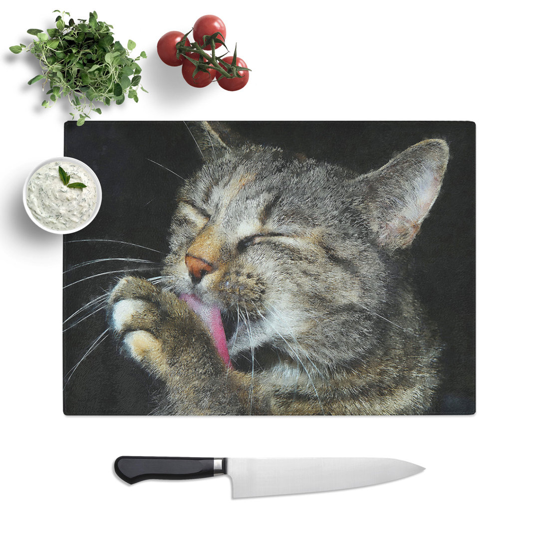 Portrait of a Cat Vol.11 Painting Chopping Board