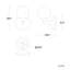 Double Bubble 1 - Light LED Armed Sconce-69526489