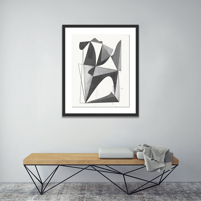 M9V2 Print by Bangbouh Studio, 48" H x 40" W x 2.5" D, Black