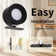 Lepotec Wireless RGB Wall Sconces with Remote Control