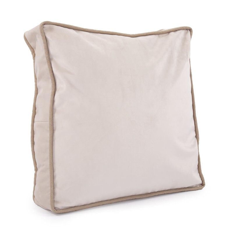 20 Gusseted Pillow  Bella - Down Insert, Sand