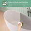 65" Freestanding Soaking Solid Surface  Bathtub-106911487